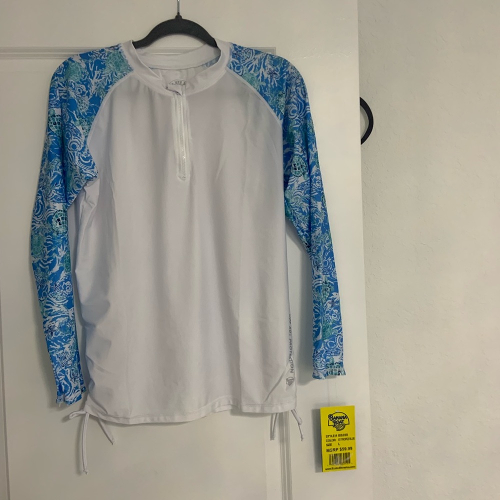 NWT Banana Boat UPF 50+ Top size L